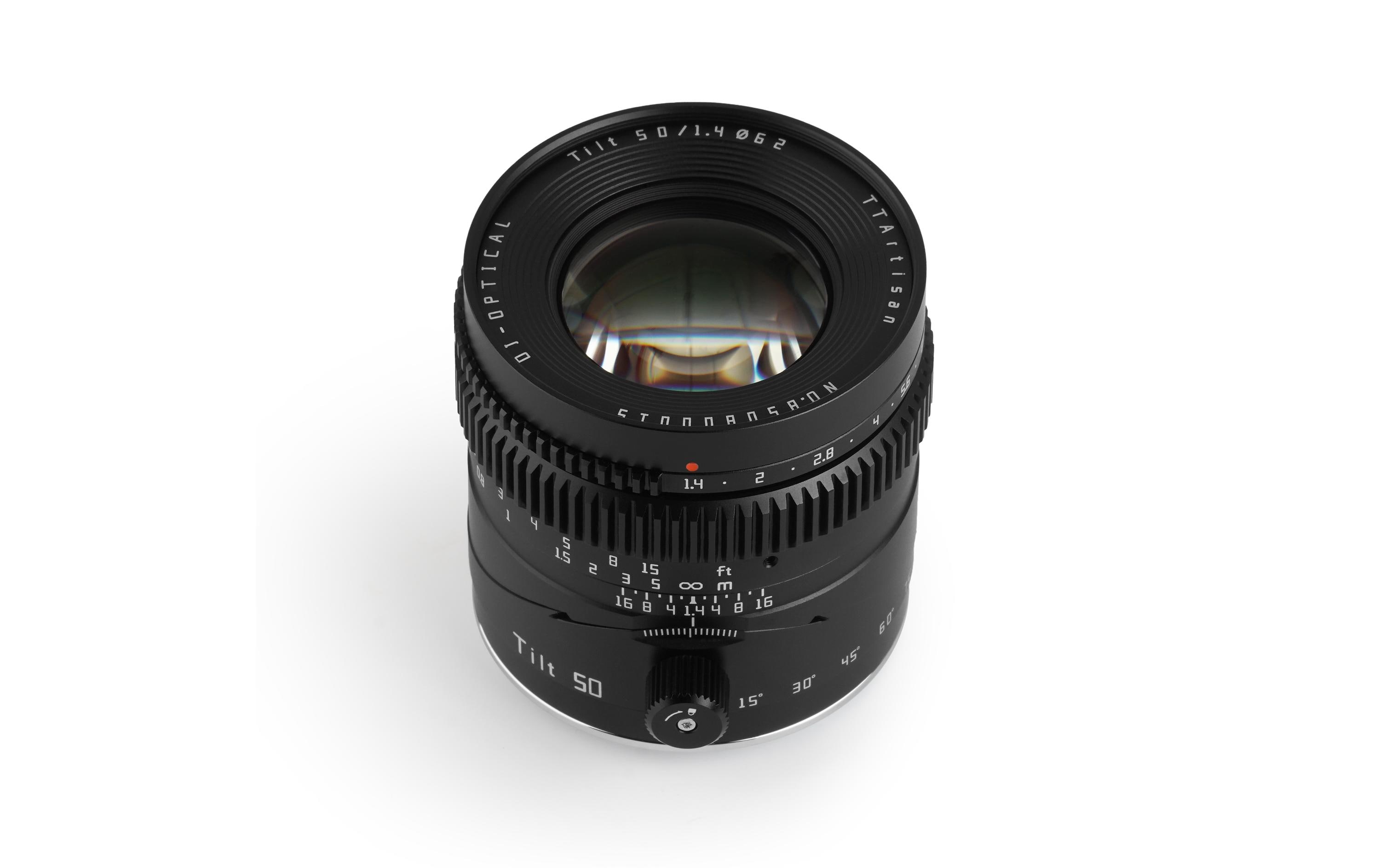 Festbrennweite Tilt 50mm F/1.4 – L-Mount<br>Festbrennweitenobjektiv mit erweiterter Fokussteuerung