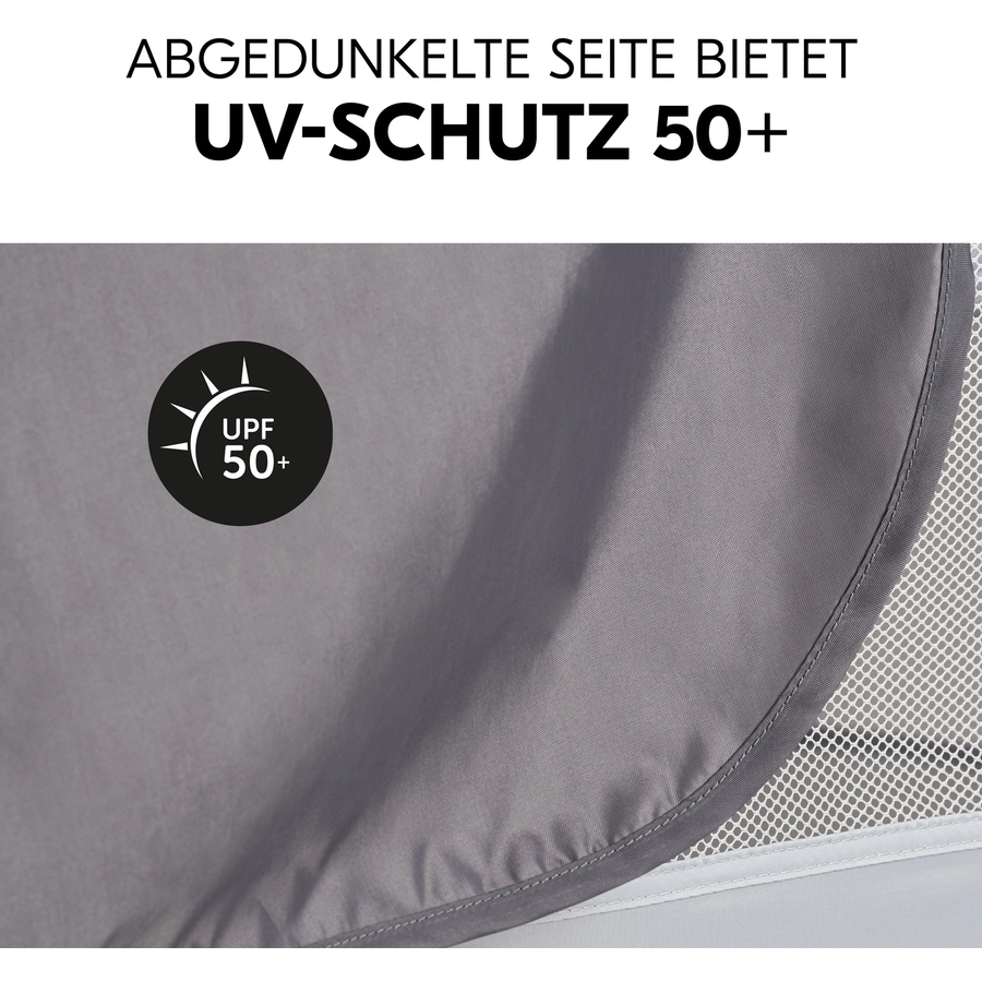 hauck Moskitonetz Travel Bed Canopy Grey