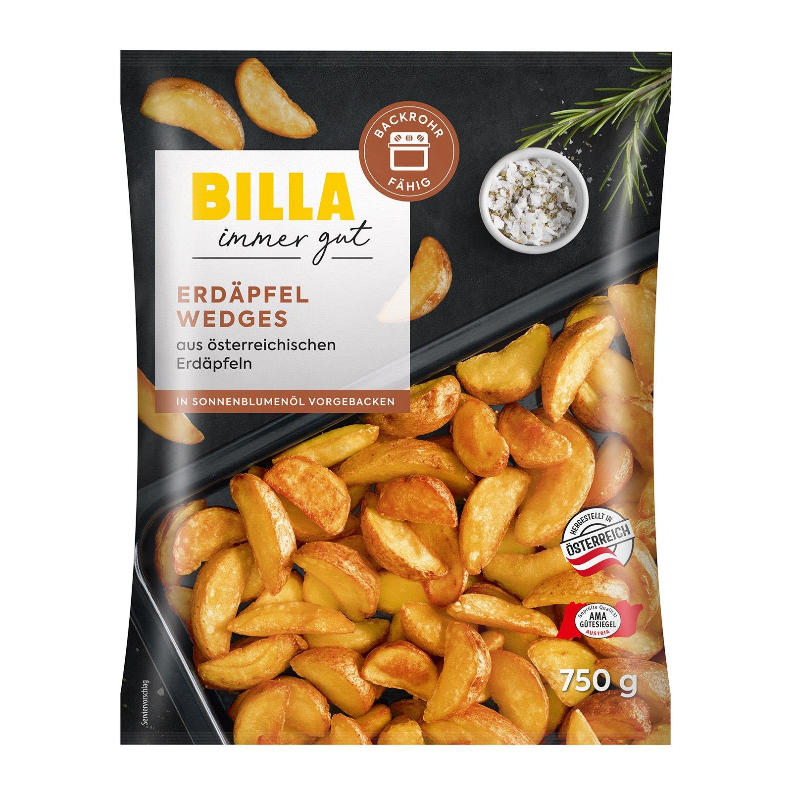 BILLA Erdäpfel Wedges