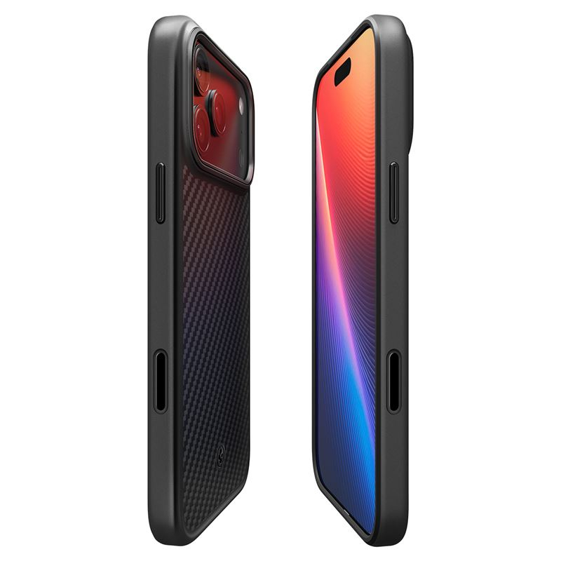 iPhone 17 Pro Enzo Aramid T MagSafe Schutzhülle (ACS09959) - Schwarz