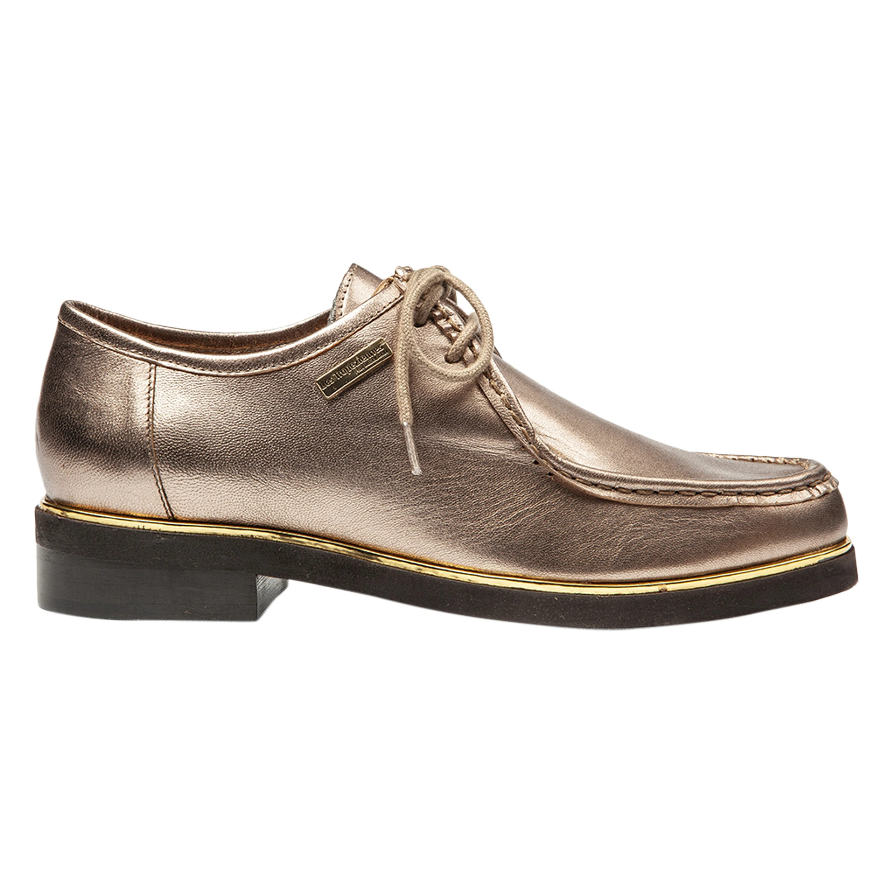 Derby cuirmolly | Doré