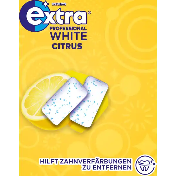 White Citrus, zuckerfreier Kaugummi