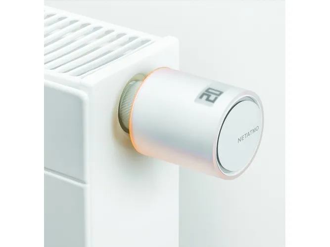 Netatmo Pack - 1 x Smart Thermostat   3 x Additional Smart Radiator Valves - Termostatsæt