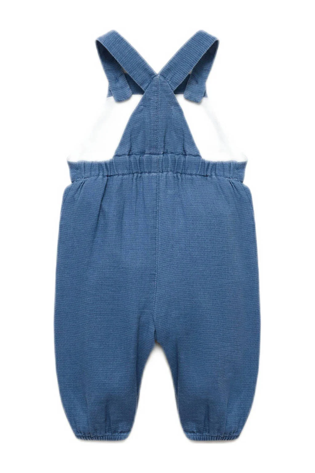 Mango Kids tuinbroek blauw