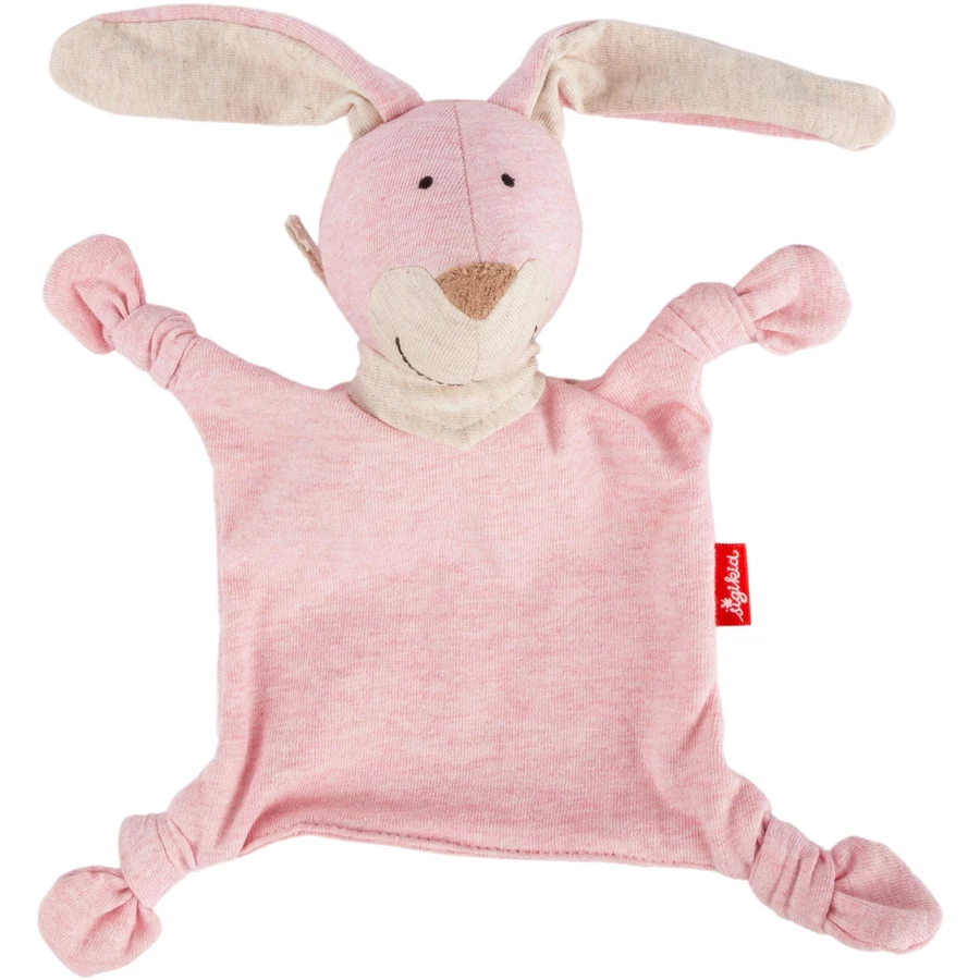 sigikid ®Minischnuffeltuch Hase Yellow rosa