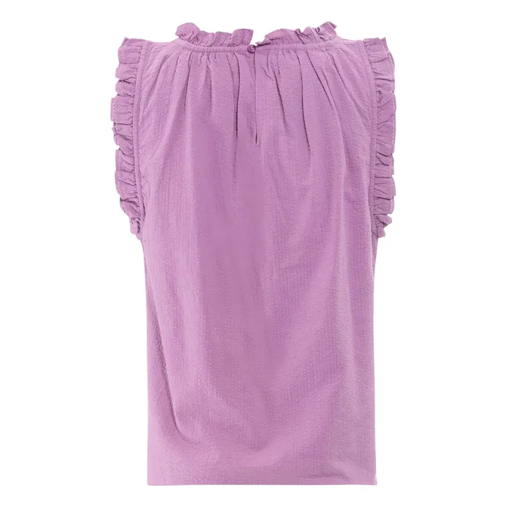 BELLEPIECE Top Inez Rayures Dobby | Parme