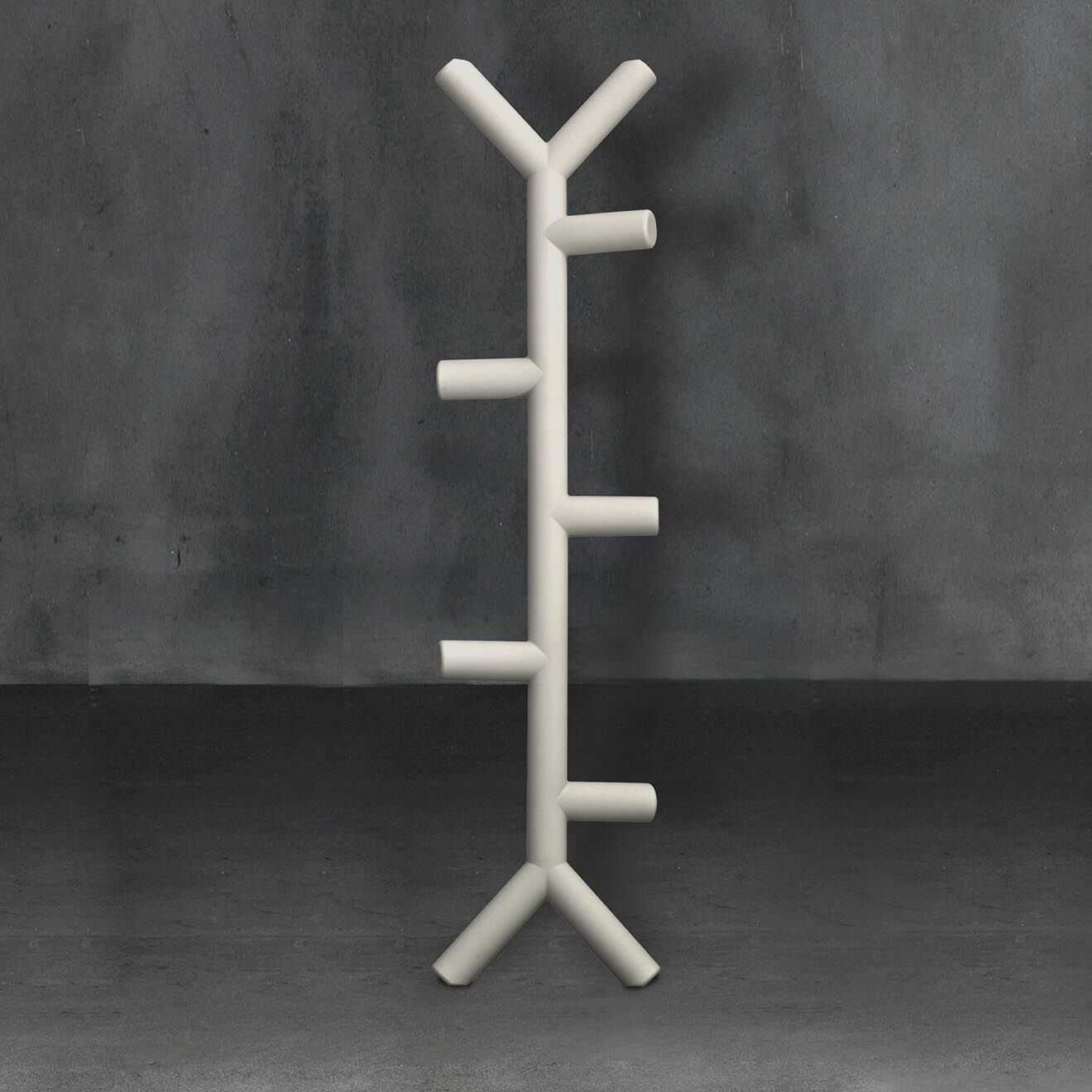 Serralunga Portant Ramo Design par Ecalemanuelle Jaques blanc - 40x160x19 cm