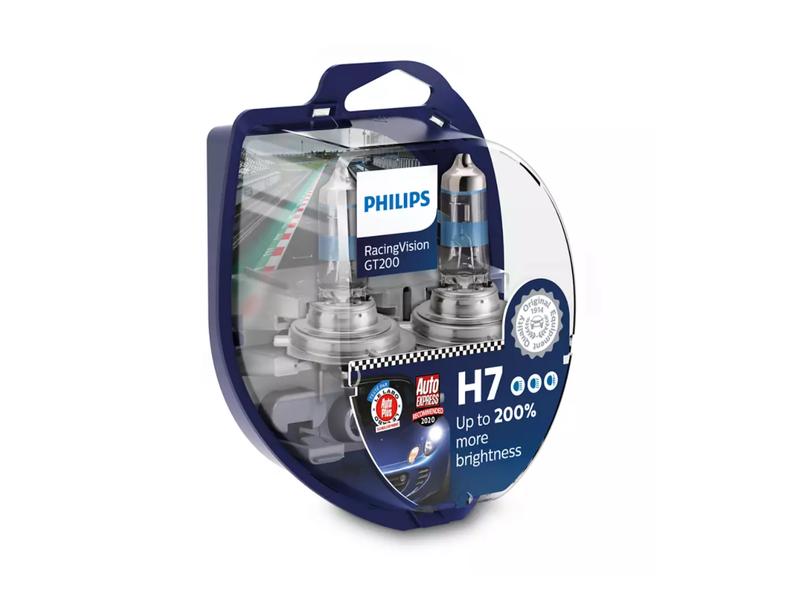 Philips Automotive H7 RacingVision GT200 PKW Scheinwerferlampe (H7) für PKW
