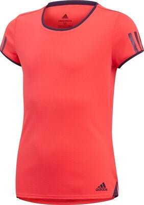 Adidas Girls Club T-Skjorte Treningstrøye, Coral