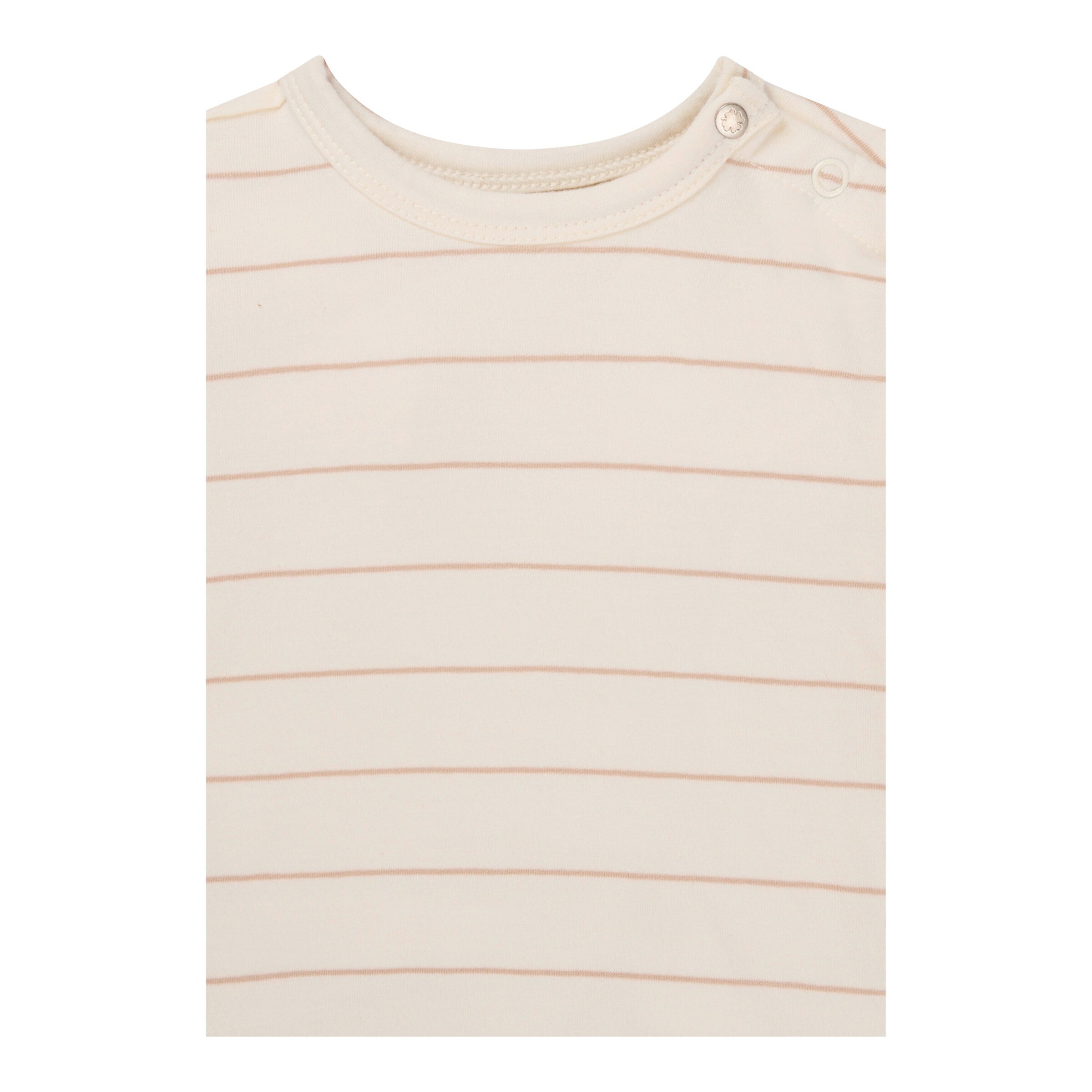Noppies Shirt langarm Ringel natur/beige
