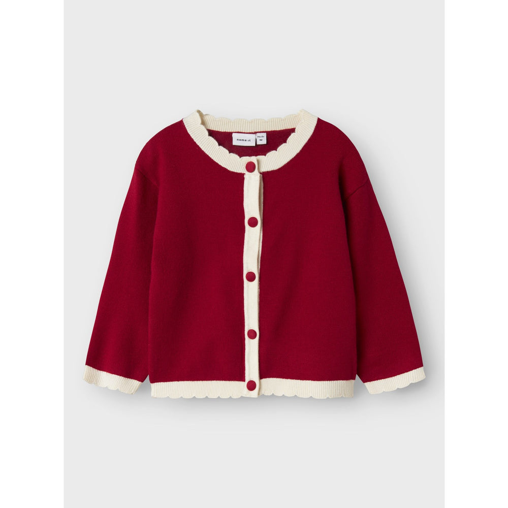 Køb Name It Jester Red Nmfralbo Ls Knit Card