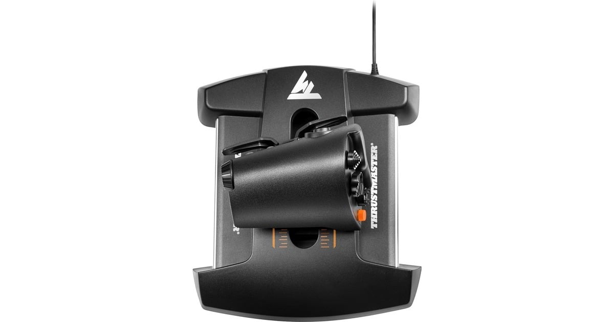 ThrustmasterTWCS Throttle gaming gasregelaar  (Zwart/oranje, Pc)