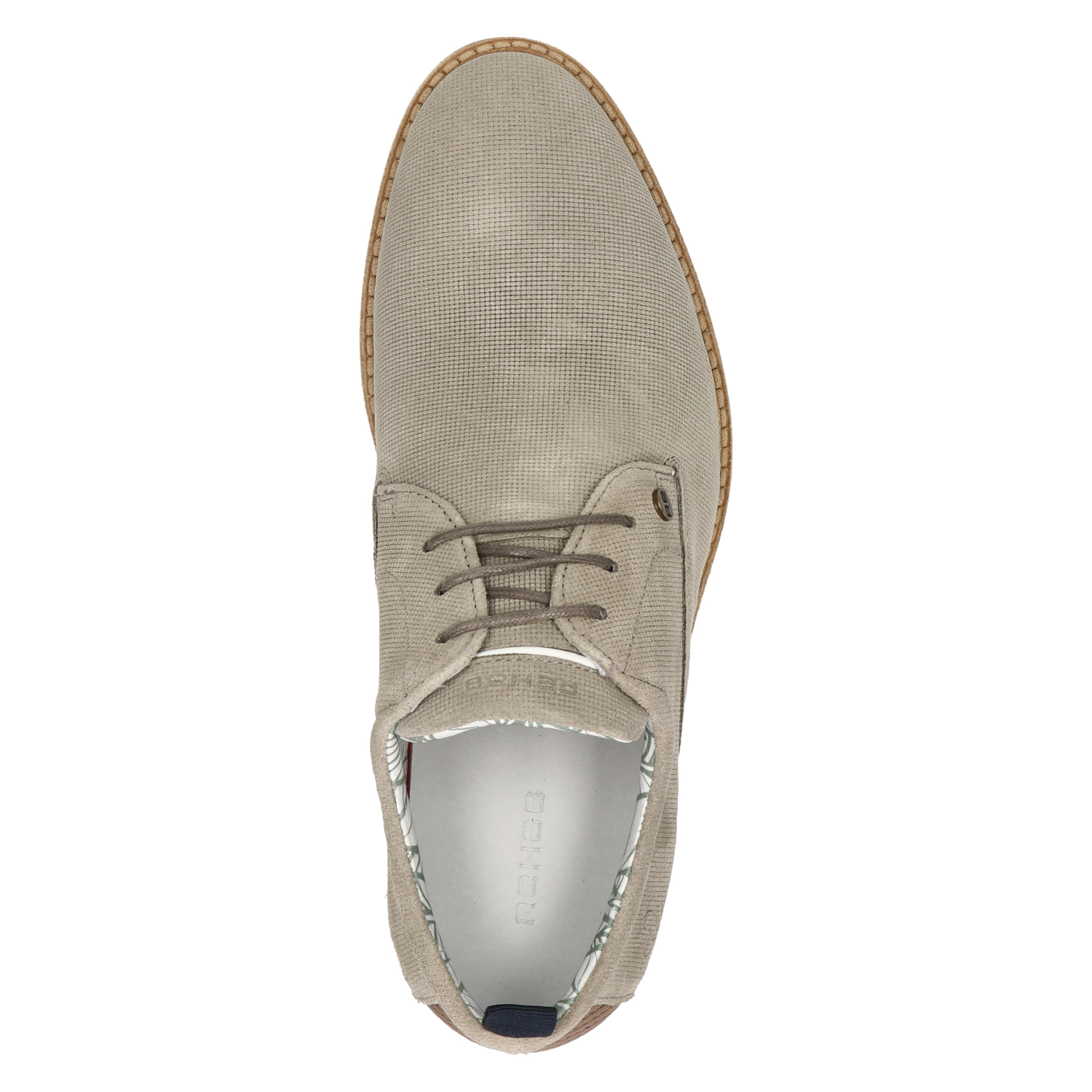 Pozato Dots heren veterschoen Rehab Beige