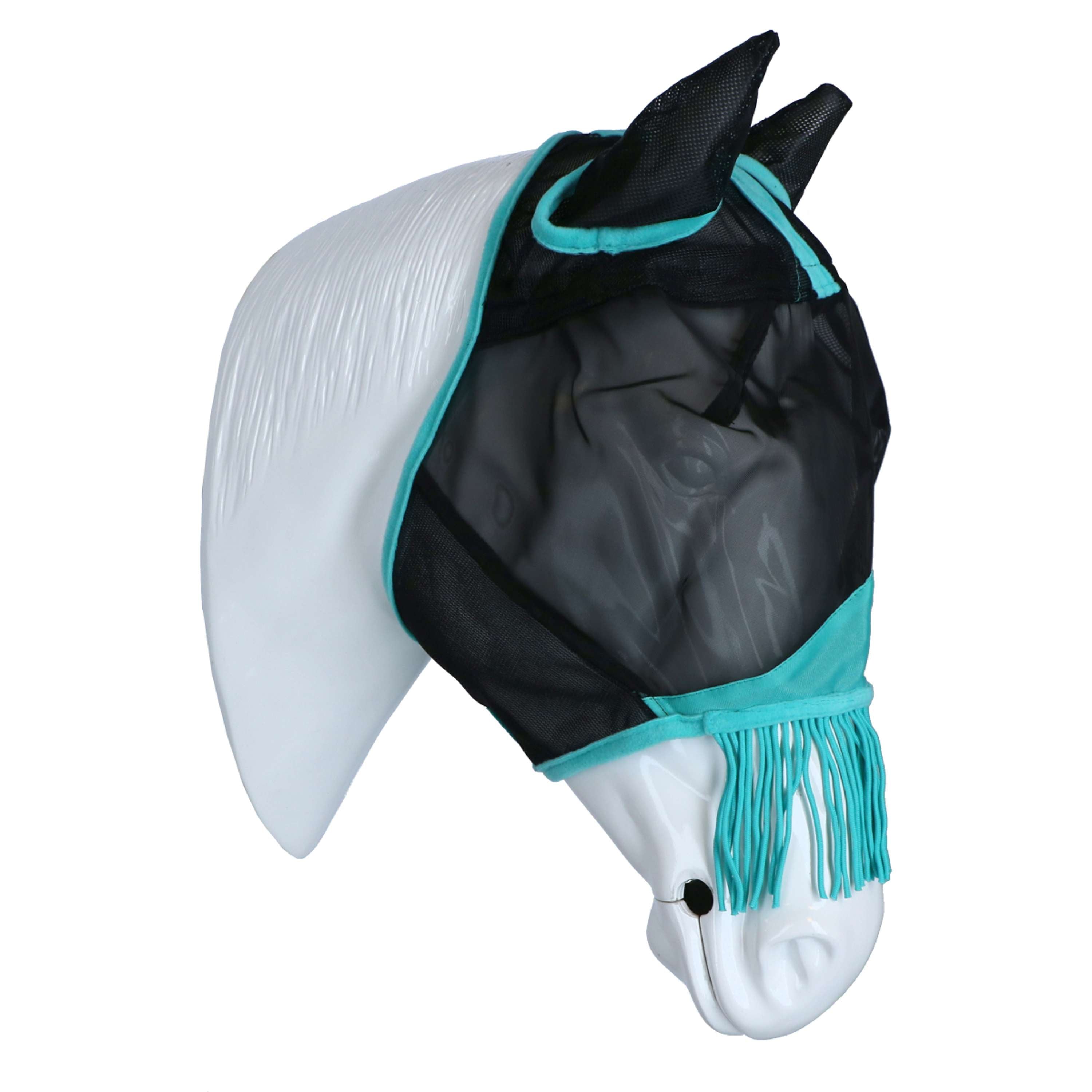 WeatherBeeta Vliegenmasker ComFiTec Deluxe Fine Mesh met Oren en Franj