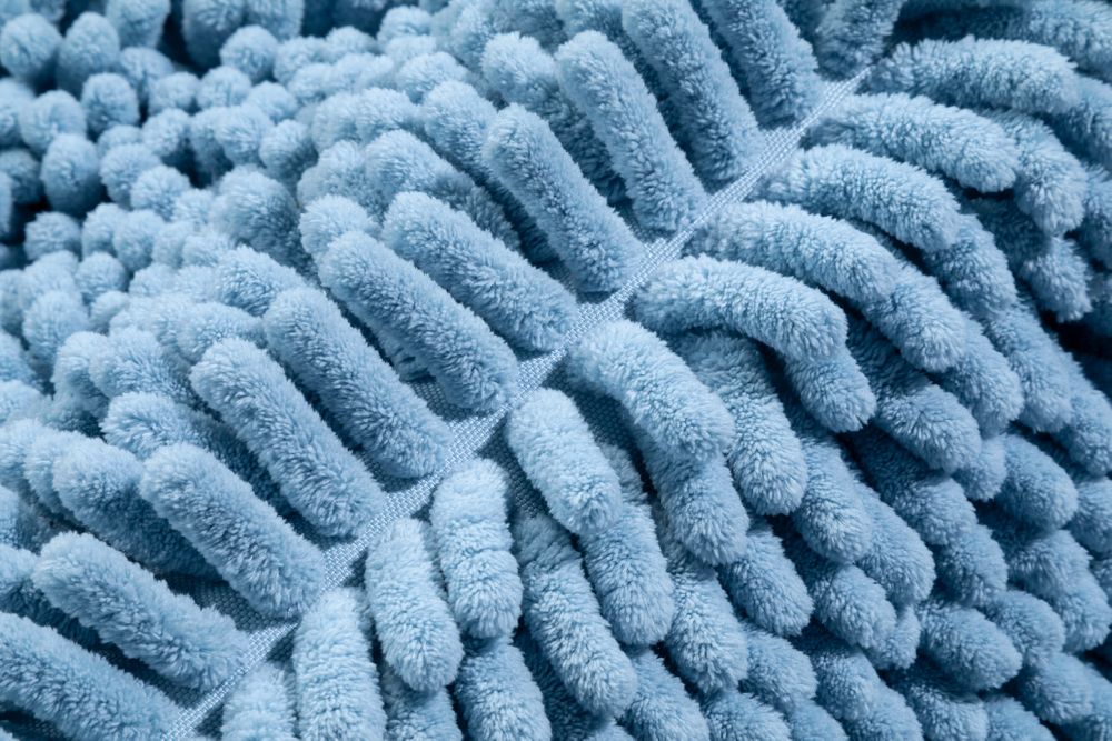 PANA® Badematte I WC Vorleger Noppen I Duschvorleger Chenille | Badezimmerteppich I Mikrofaser Badvorleger | verschiedene Formen & Farben