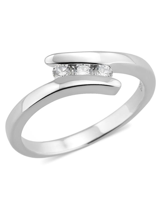 Brillant-Ring, 0,21 ct., LG, Silber 925 poliert