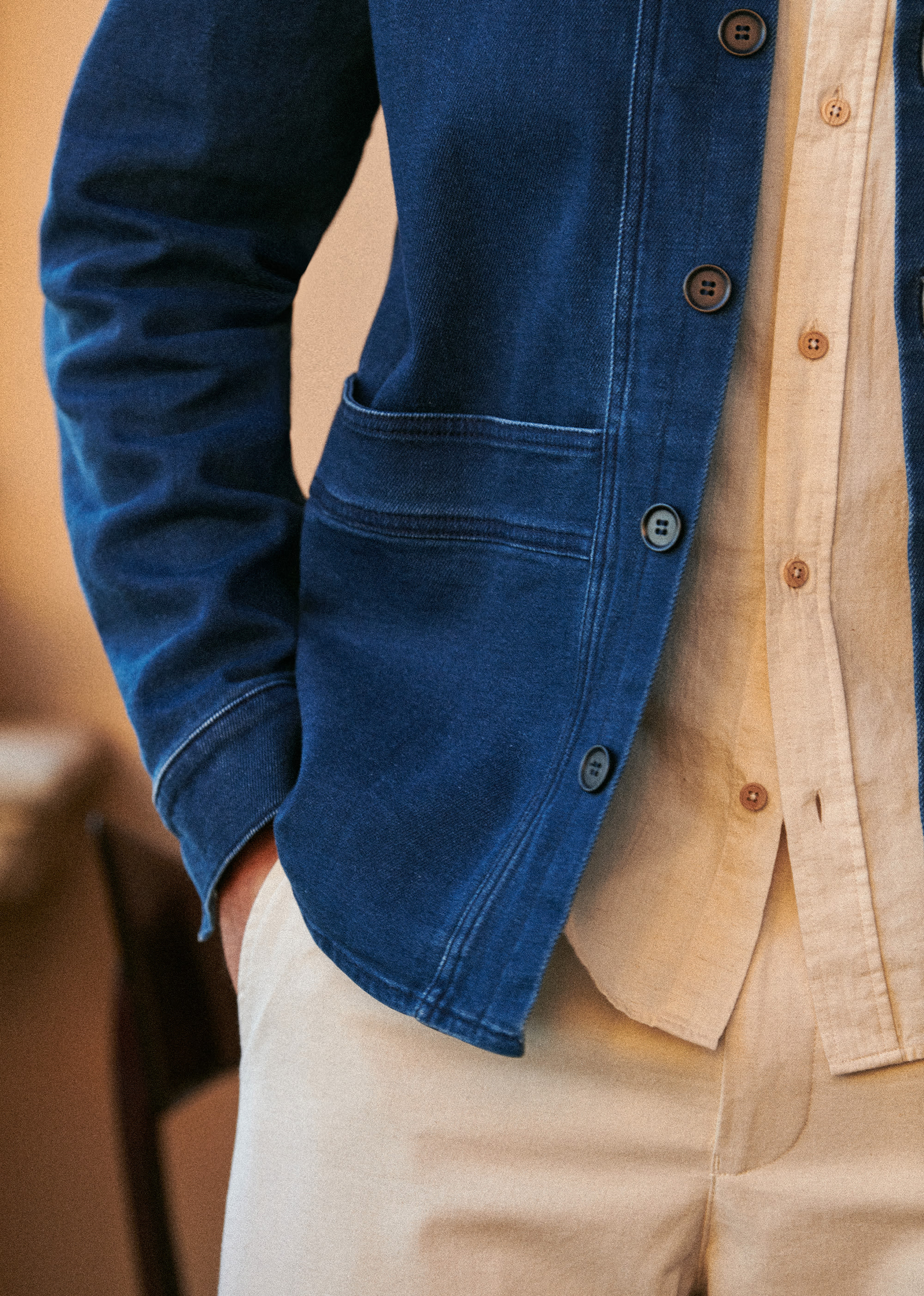 Veste Will - Bleu Denim - E-SHOP/VESTES 5905735