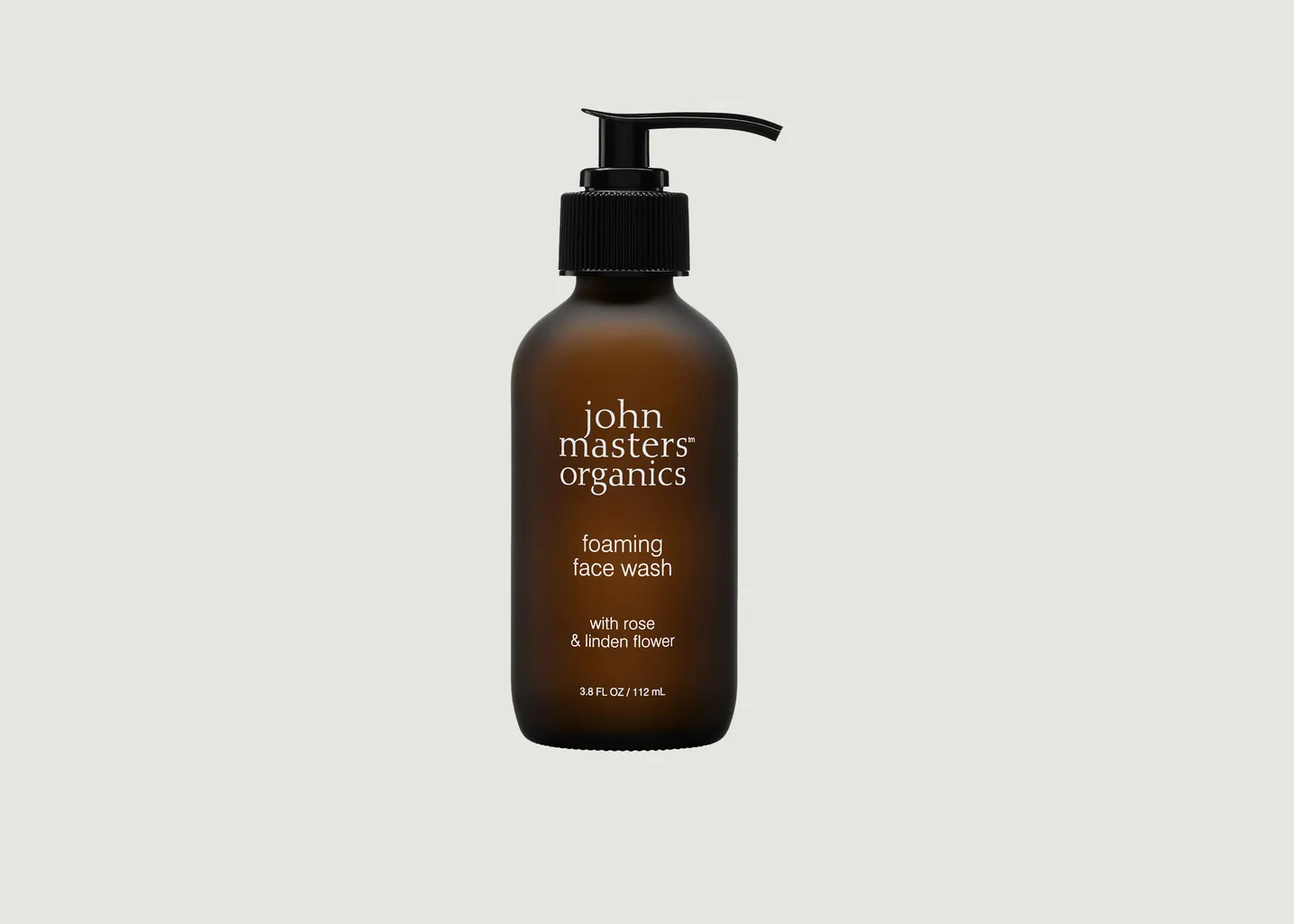 Mousse nettoyante à la rose et au tilleul John Masters Organics
