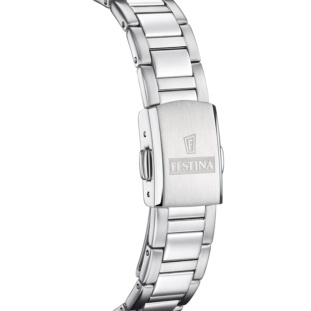 Festina Solar Energy Silbrig / Rosé 34mm