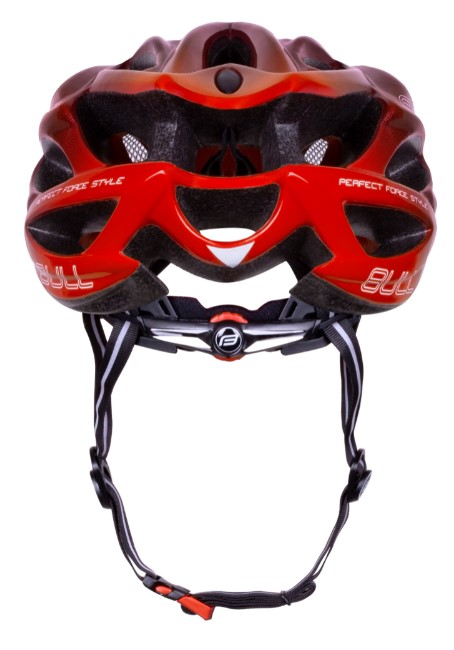 Force Bull Hue Cykelhjelm Sort / Rød