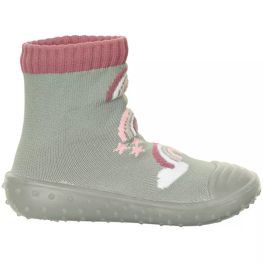 Sterntaler Adventure-Socks Regenbogen grün