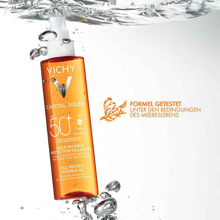 Vichy Capital Soleil Cell Protect Oil LSF 50, 200 ml