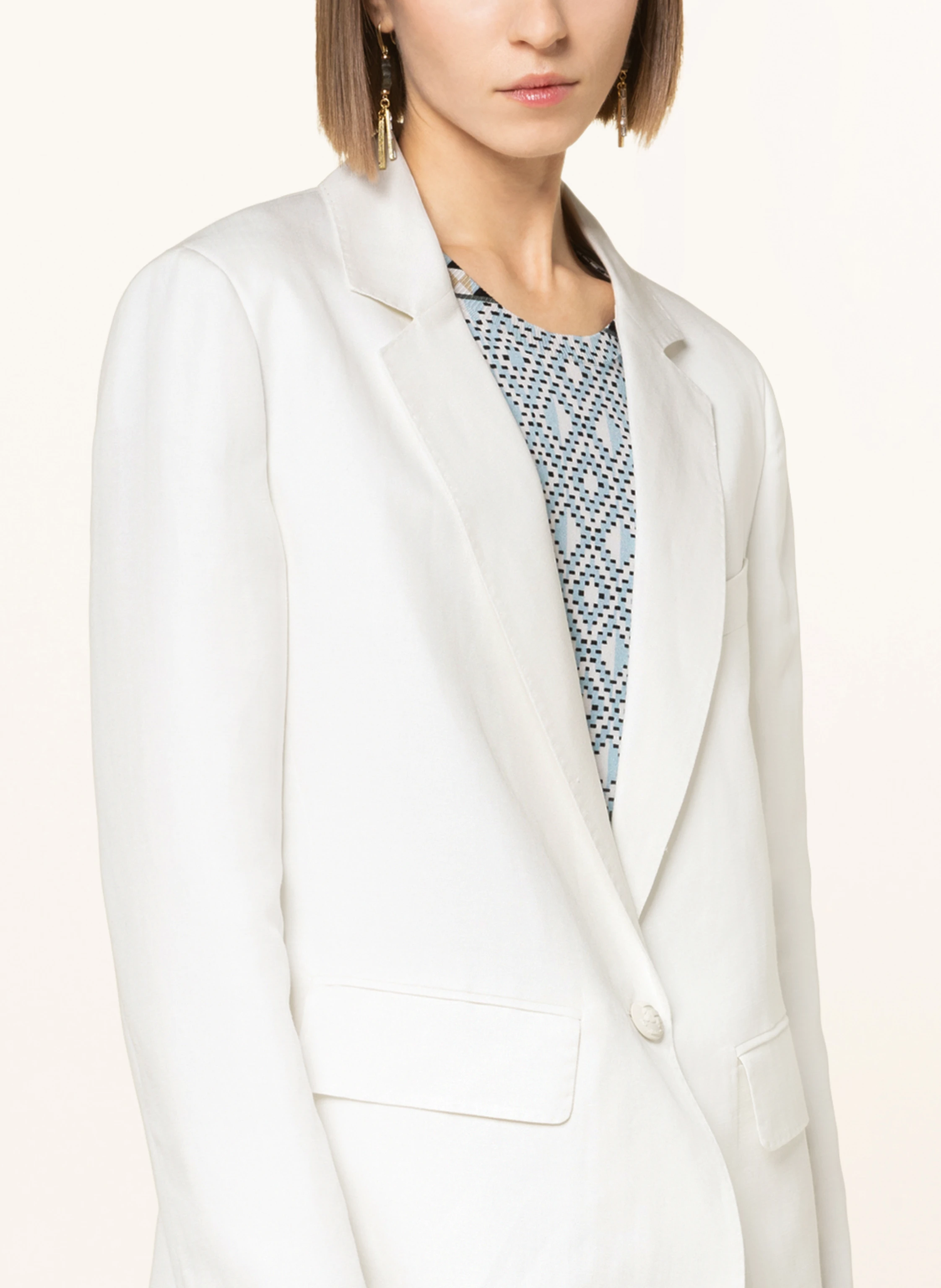 ETRO Leinenblazer mit Seide