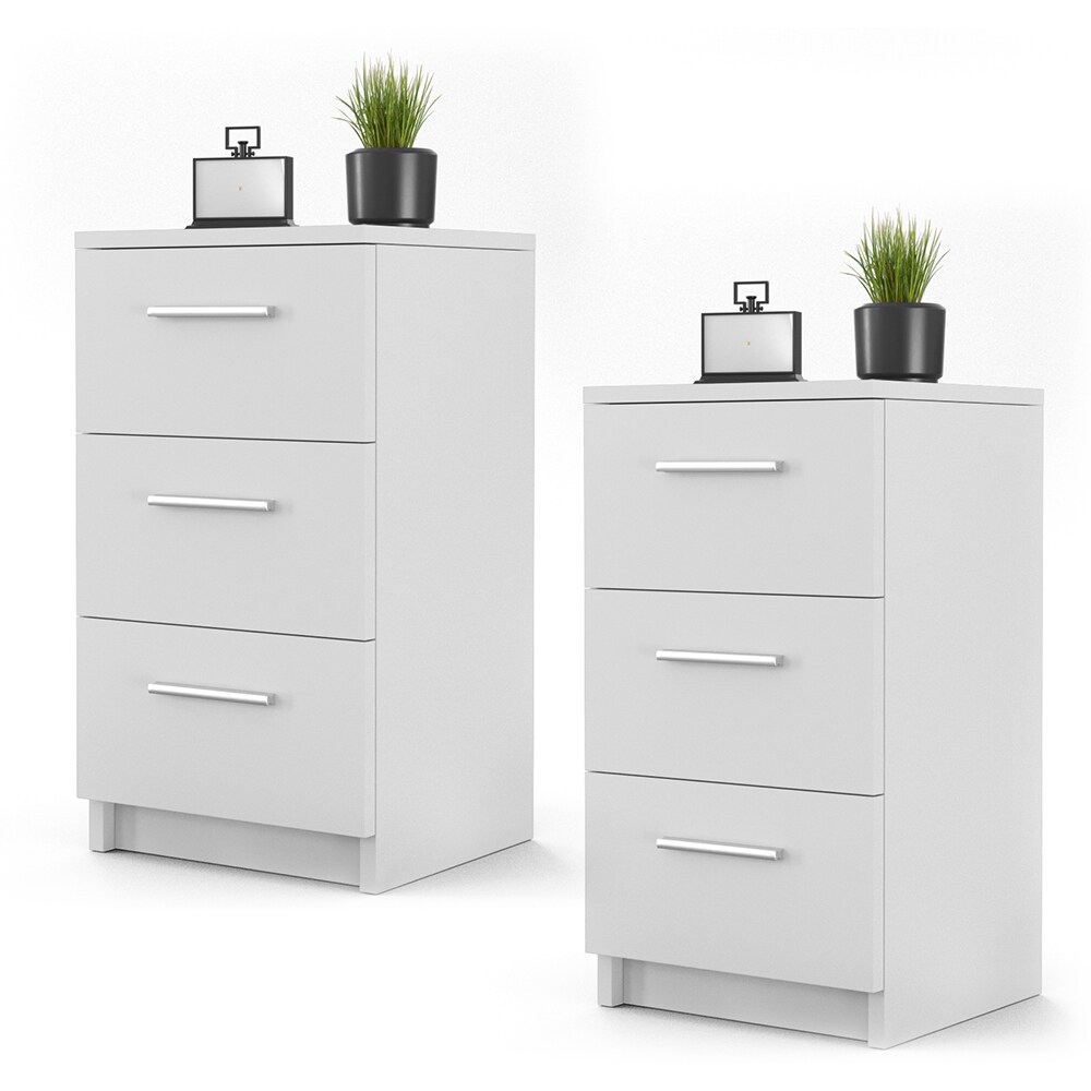 VICCO Nachttisch für Boxspringbett Nachtschrank Nachtkommode Kommode Schrank