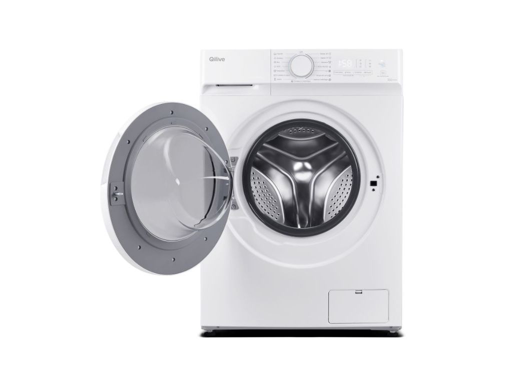 MÁQUINA DE LAVAR ROUPA QILIVE Q.6864 - BRANCO A 7KG
