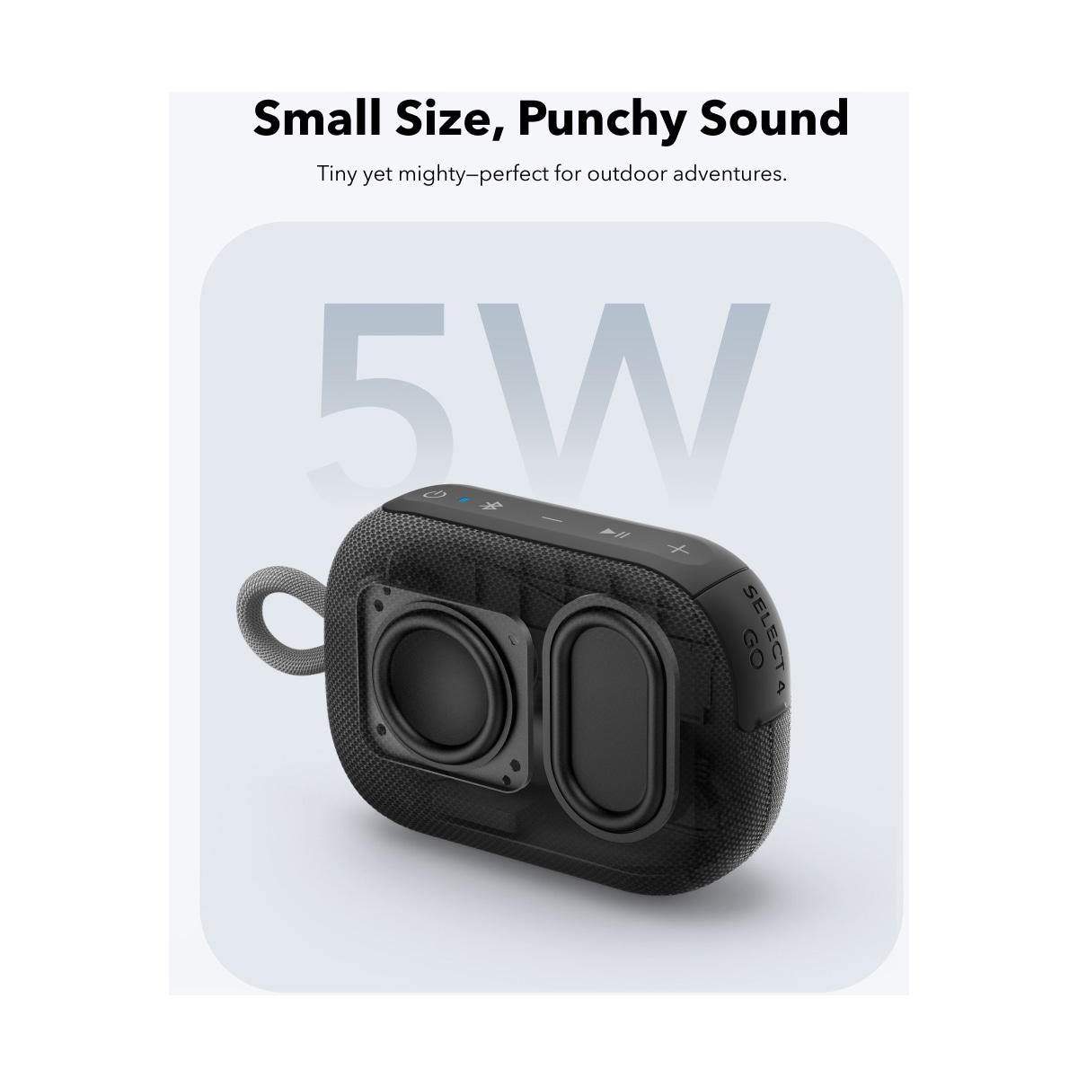Soundcore Select 4 Go bærbar trådløs høyttaler (sort)