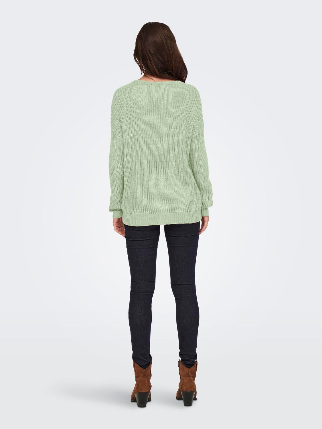 JDYNEW Strickpullover Sea Foam