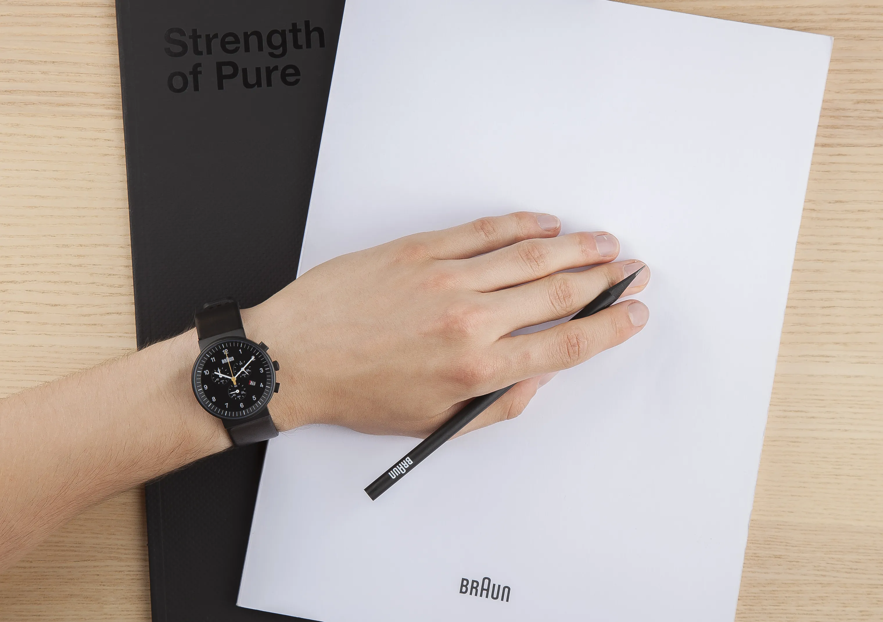 Braun armbåndsure Armbåndsur - Herre