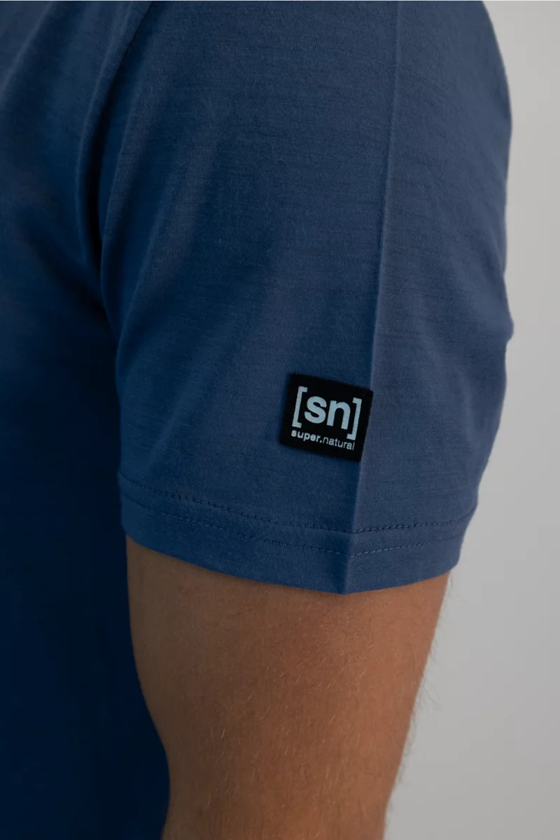 super.natural Salt & Rock Merino Herren T-Shirt