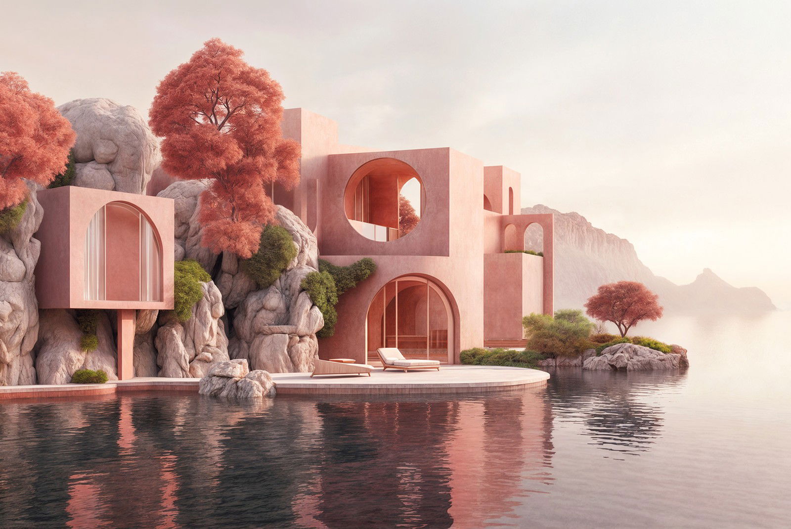 Brutalist Villa 5 by Cristina La Porta - Limited Edition. Edition of: 150. Signed.
