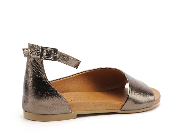 Coco abricot nu pieds plats femme mecet bronze