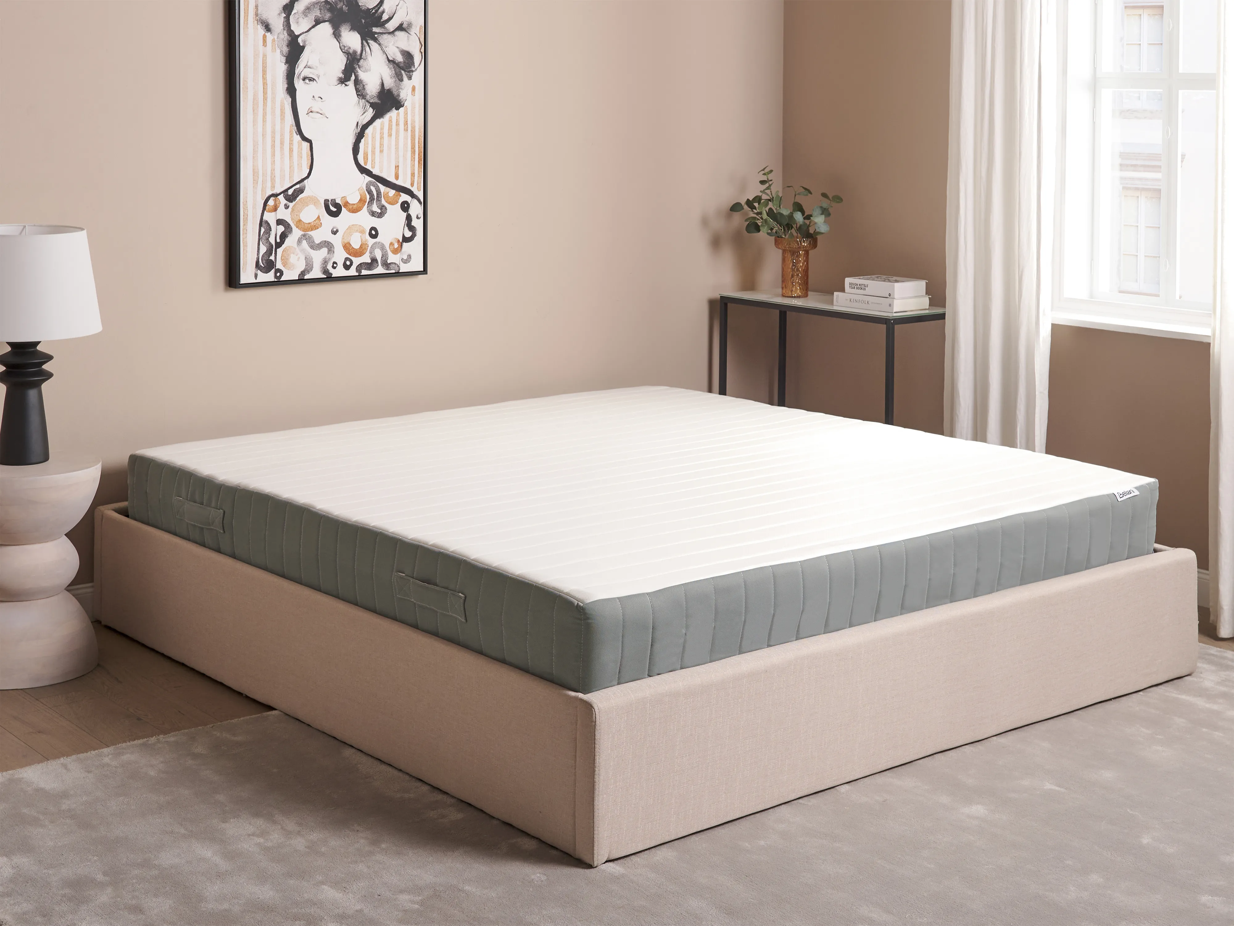 Traagschuim pocketveringmatras DRIFT H2/3 Medium 180 x 200 cm