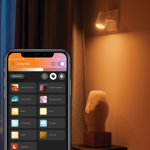 Philips Hue Argenta Opbouwspot White and Color - Wit - 1-spots