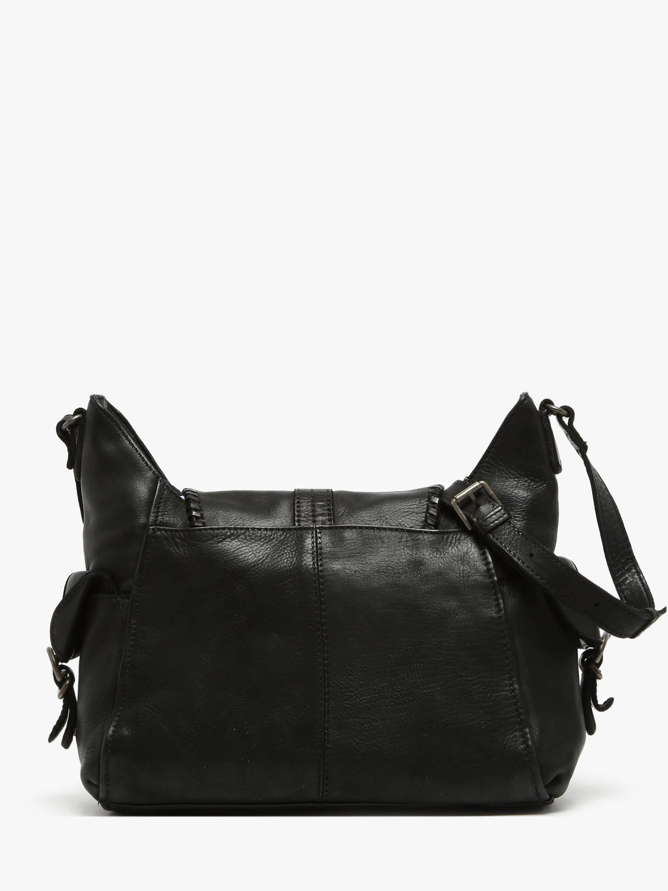 Sac bandoulire Utility cuir BASILIC PEPPER