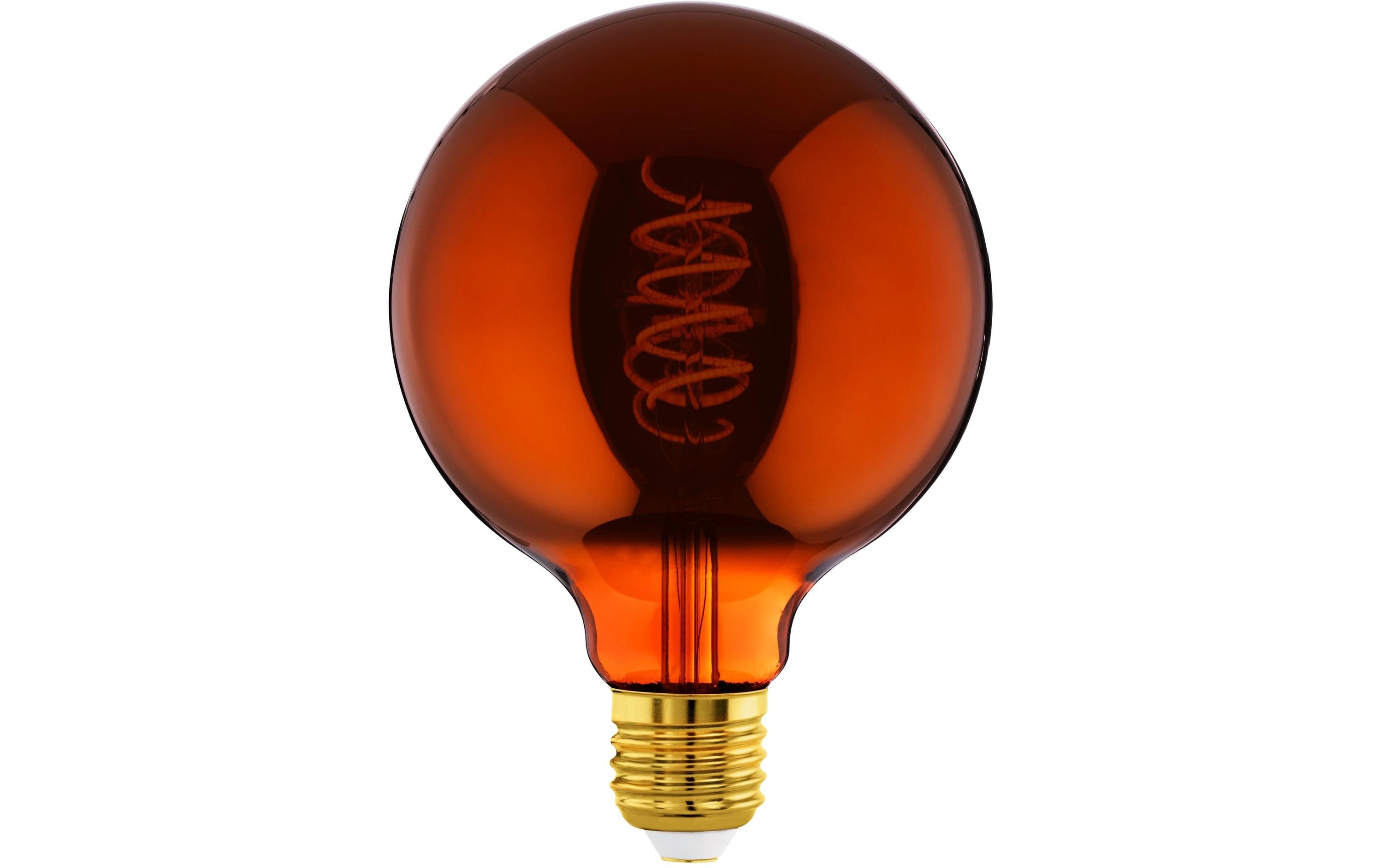 Lampe 4 W E27 WarmweissDeko-Leuchtmittel aus bedampftem Glas in Kupfer