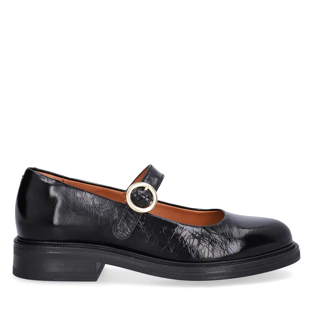 Billi Bi  A7016 Mary Jane loafers - Black Naplack 260
