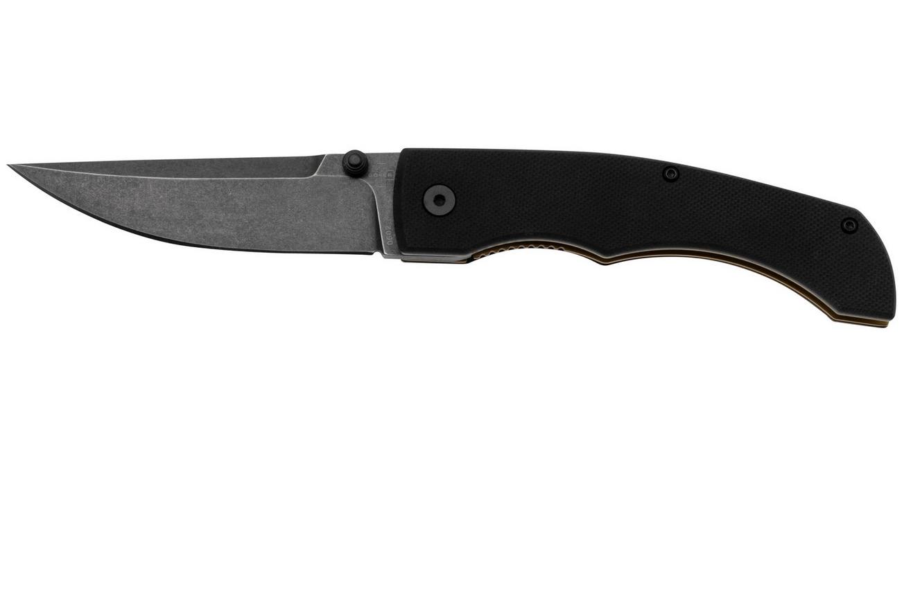 Böker Poke 01BO637, Blackwashed D2, Black G10, zakmes