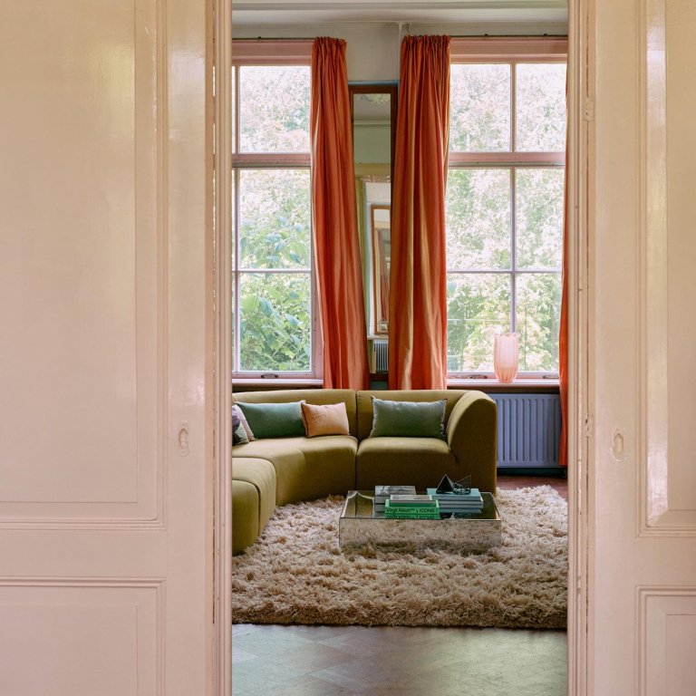HKliving Vaas hoog, Peach