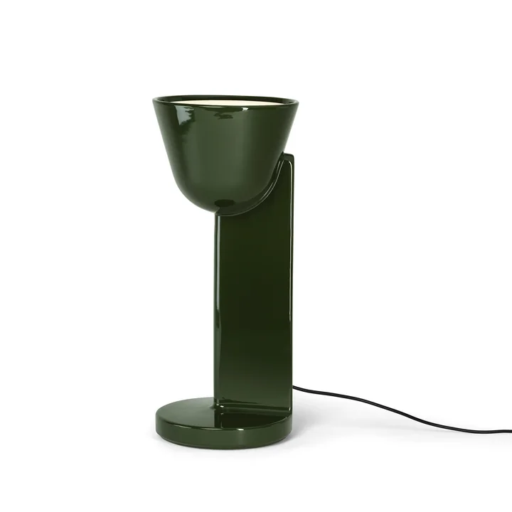 Flos - Céramique Up Tischleuchte, moss green