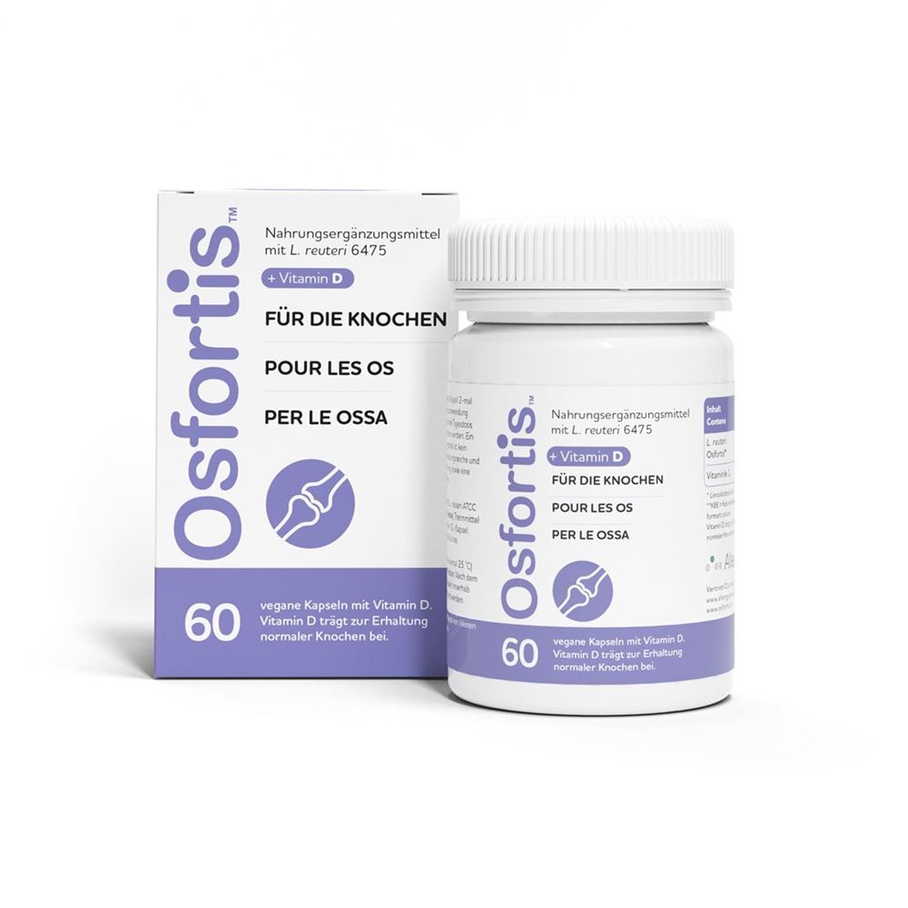 OSFORTIS für die Knochen<br>60 Stück, Dose, Kapsel, mit Vitamin D