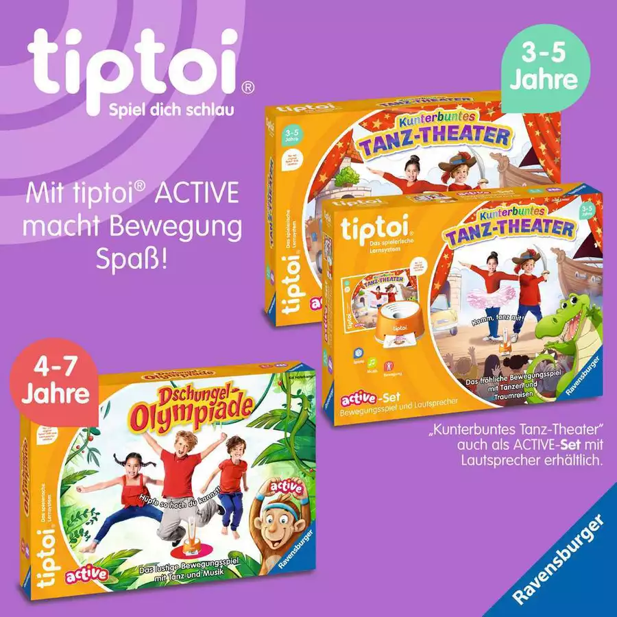 Ravensburger ACTIVE Mitmach-Abenteuer bunt