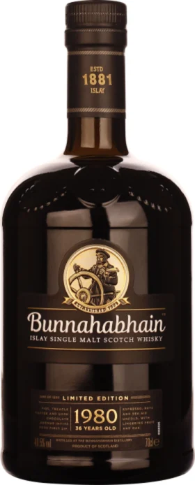 BUNNAHABHAIN 36 YEARS CANASTA CASK FINISH 70CL