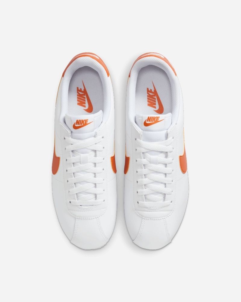 Chaussures Nike Cortez Blanc & Orange pour homme