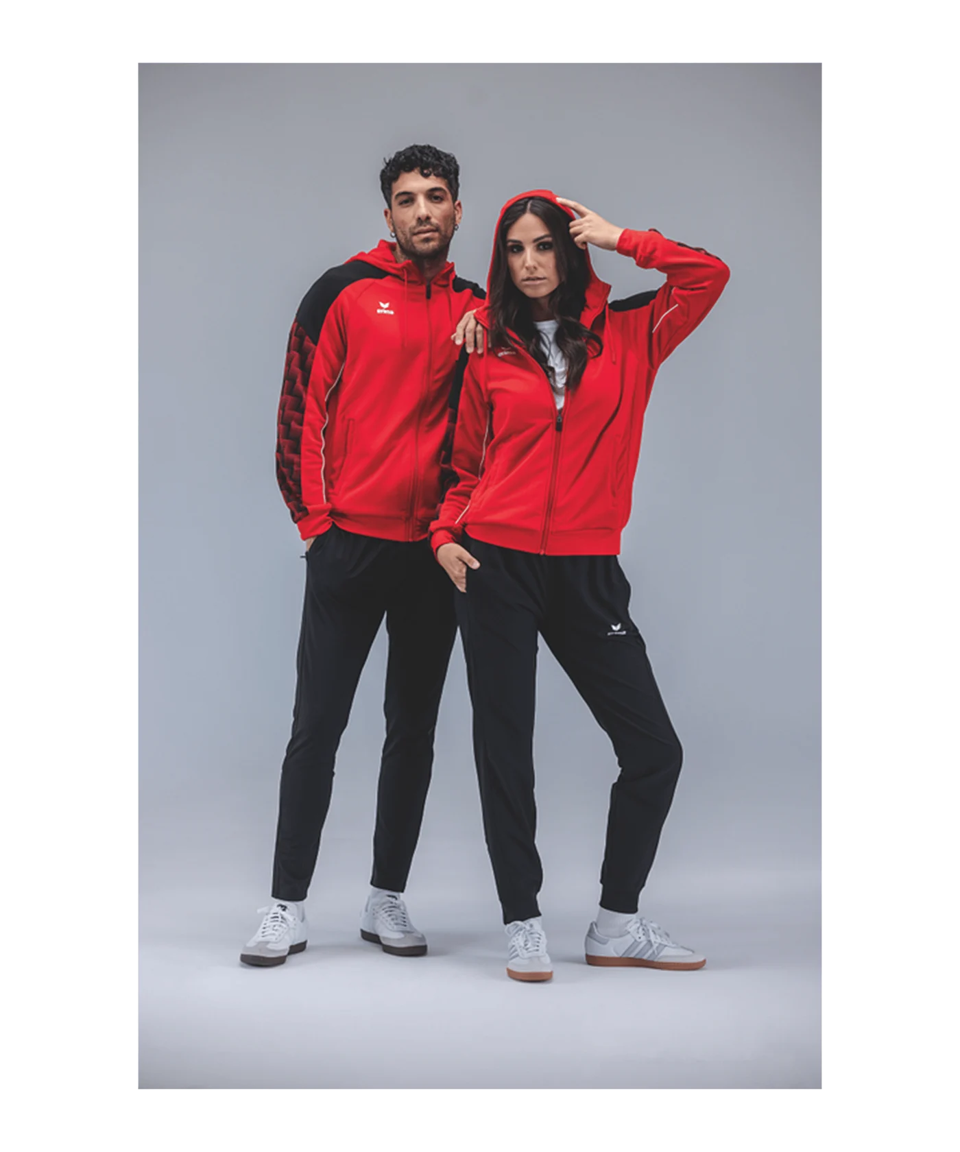 Erima EVO STAR Kapuzenjacke Rot