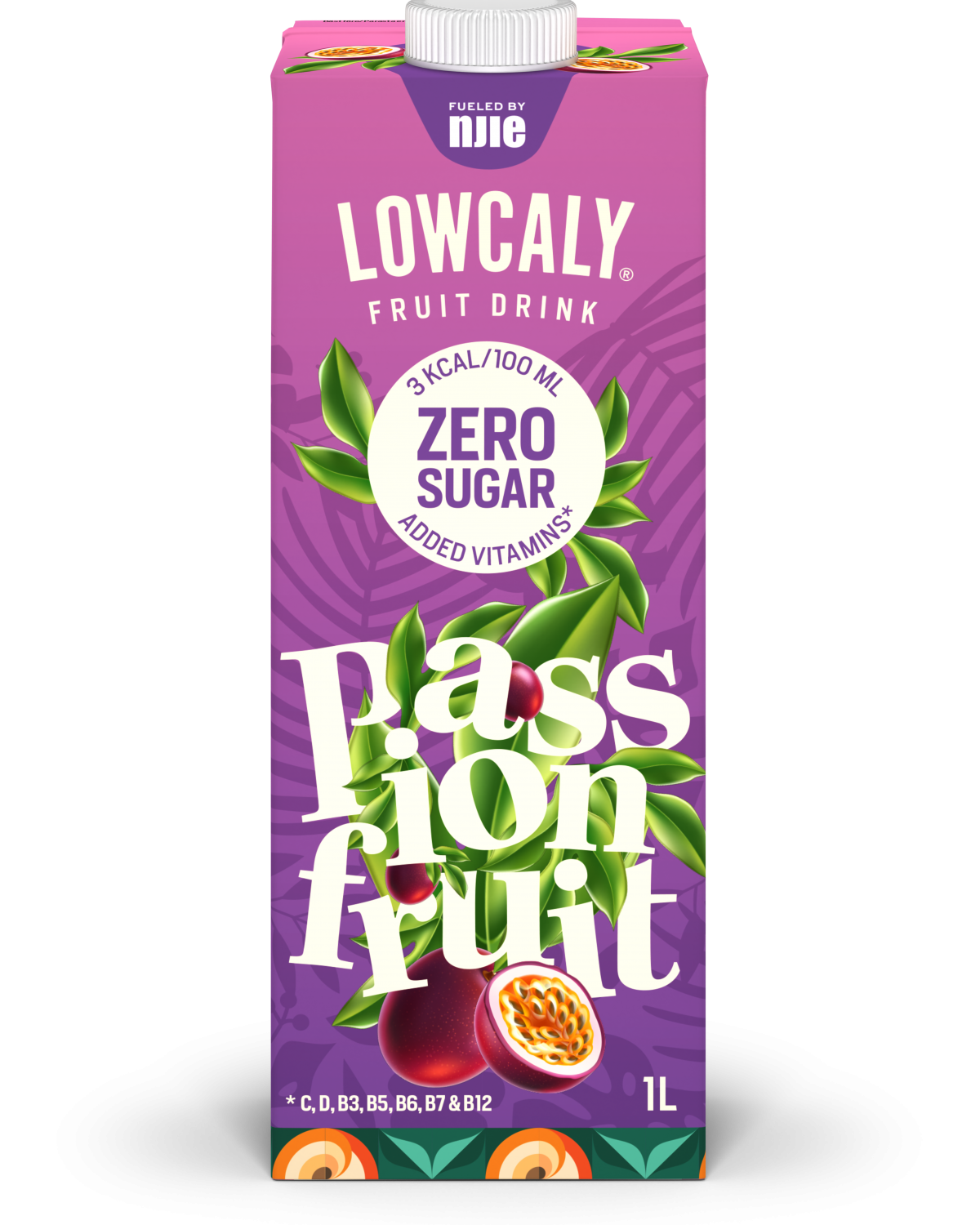 LOWCALY Fruit Drink Passionfruit 1L
