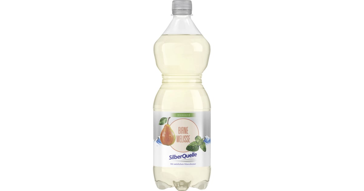 SilberQuelle Birne und Melisse 1,0 Liter